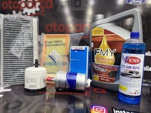 Connect Komple Yağ Bakım Seti 5w30 7 Litre Fmy Motor Yağı