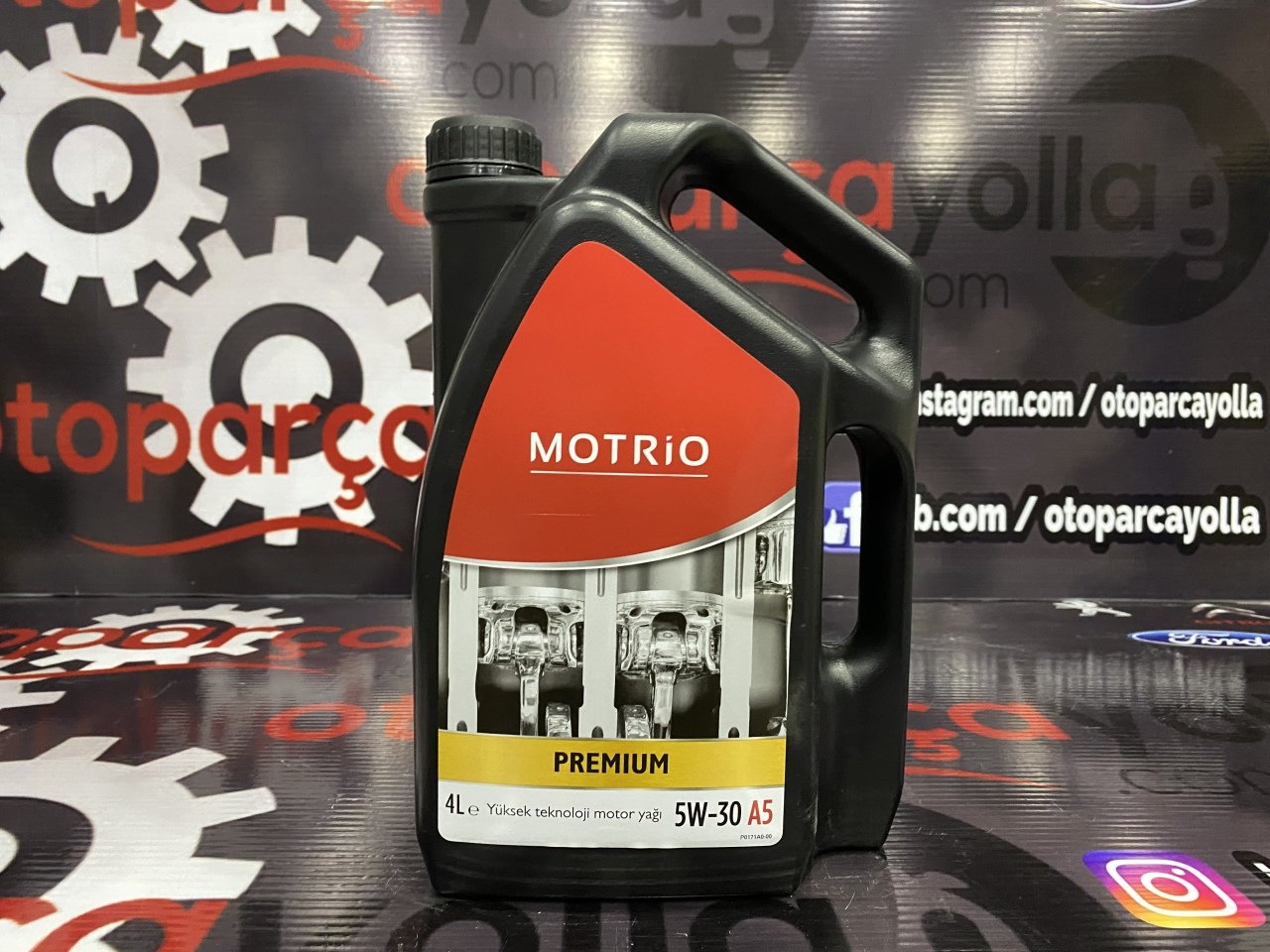 MOTRİO Premıum 5w30 4 Litre Motor Yağı