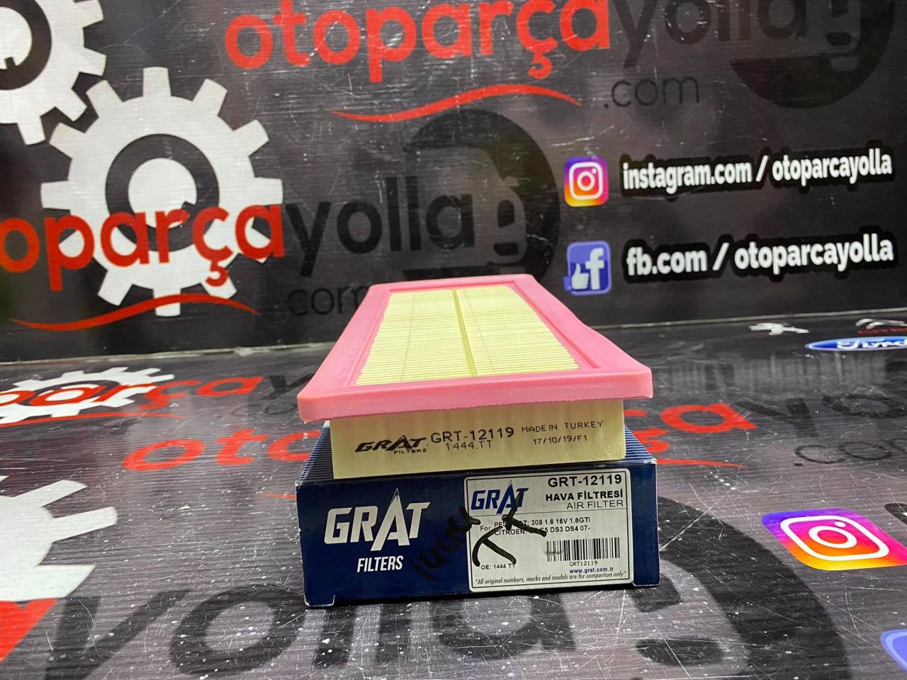 208 1.6 Thp Motor Hava Filtresi Yerli 1444TT
