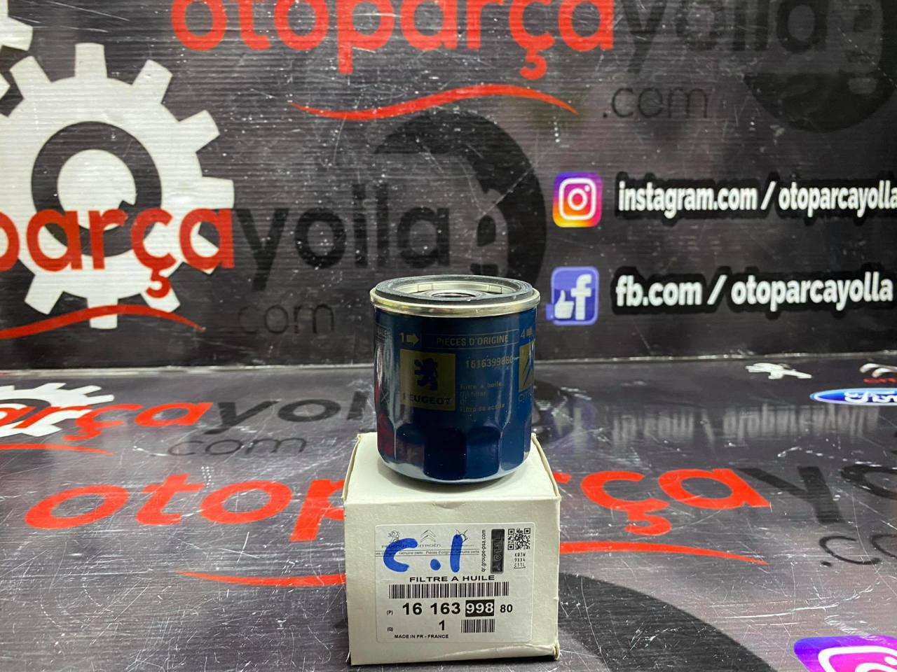 107 Yağ Filtresi Orjinal 1616399880