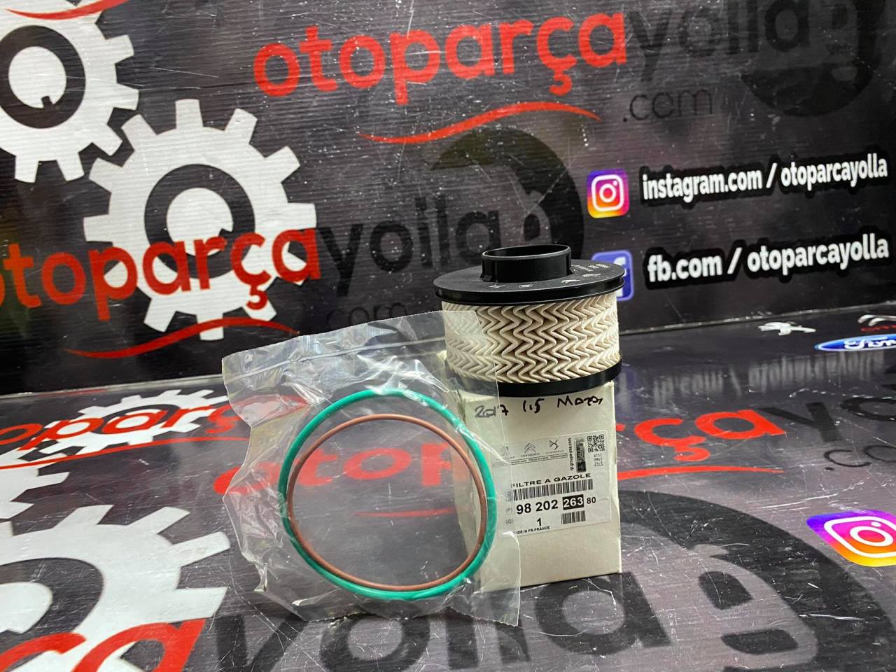 5008 1.5 Bluehdi Mazot Filtresi Orjinal 9820226380