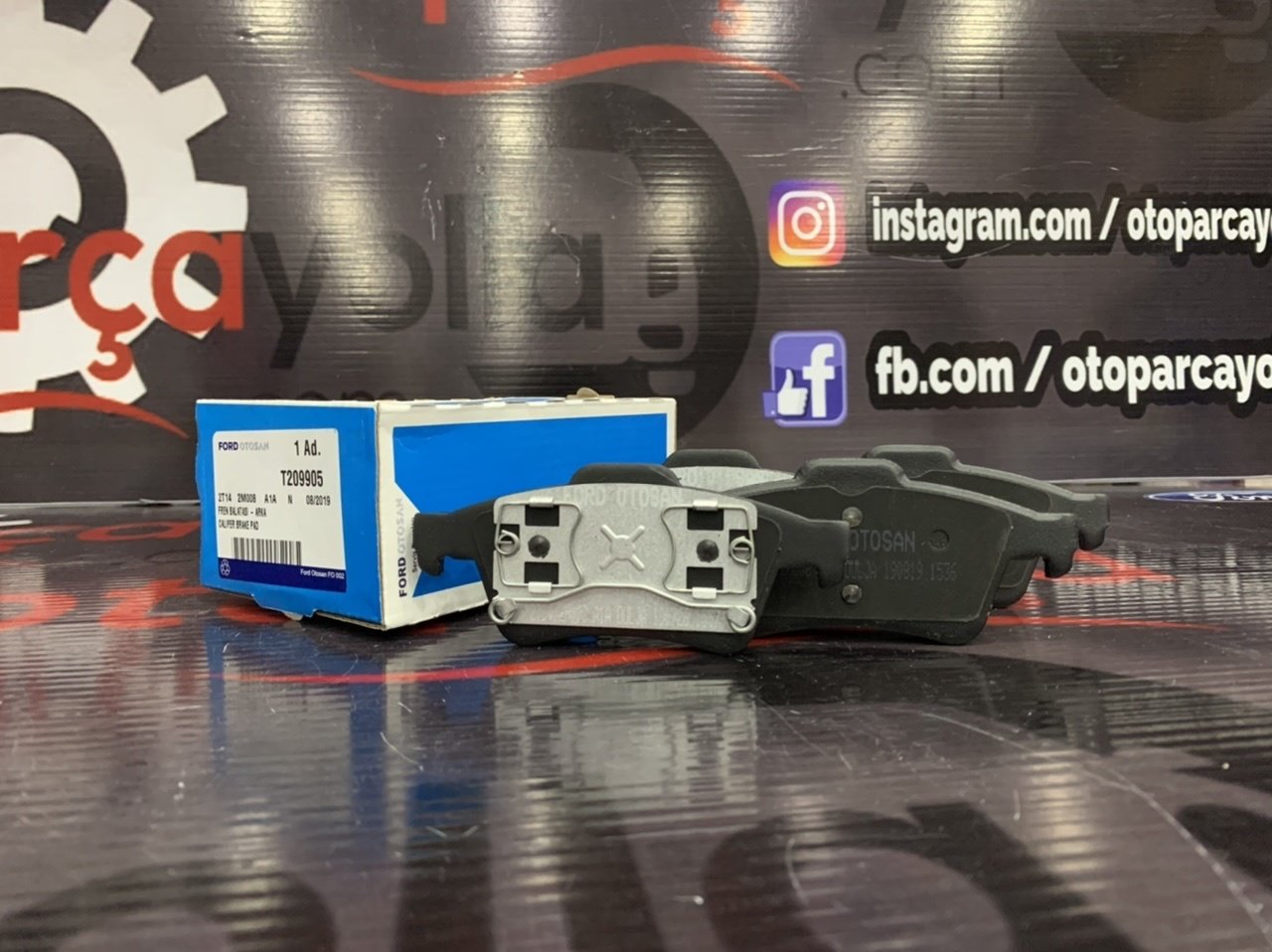 Ford Connect Arka Balata Orjinal