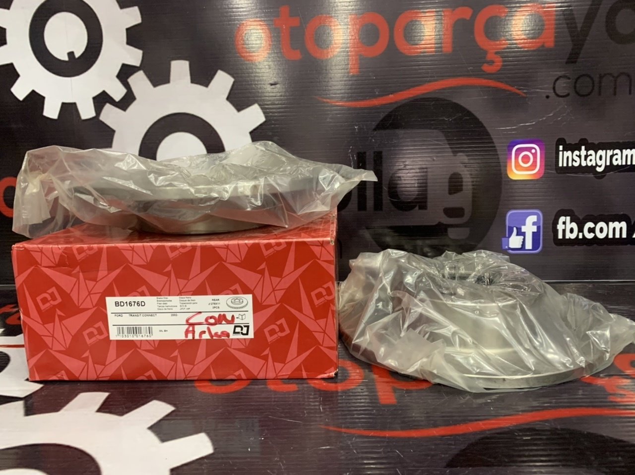 Ford Connect Arka Disk Bosch