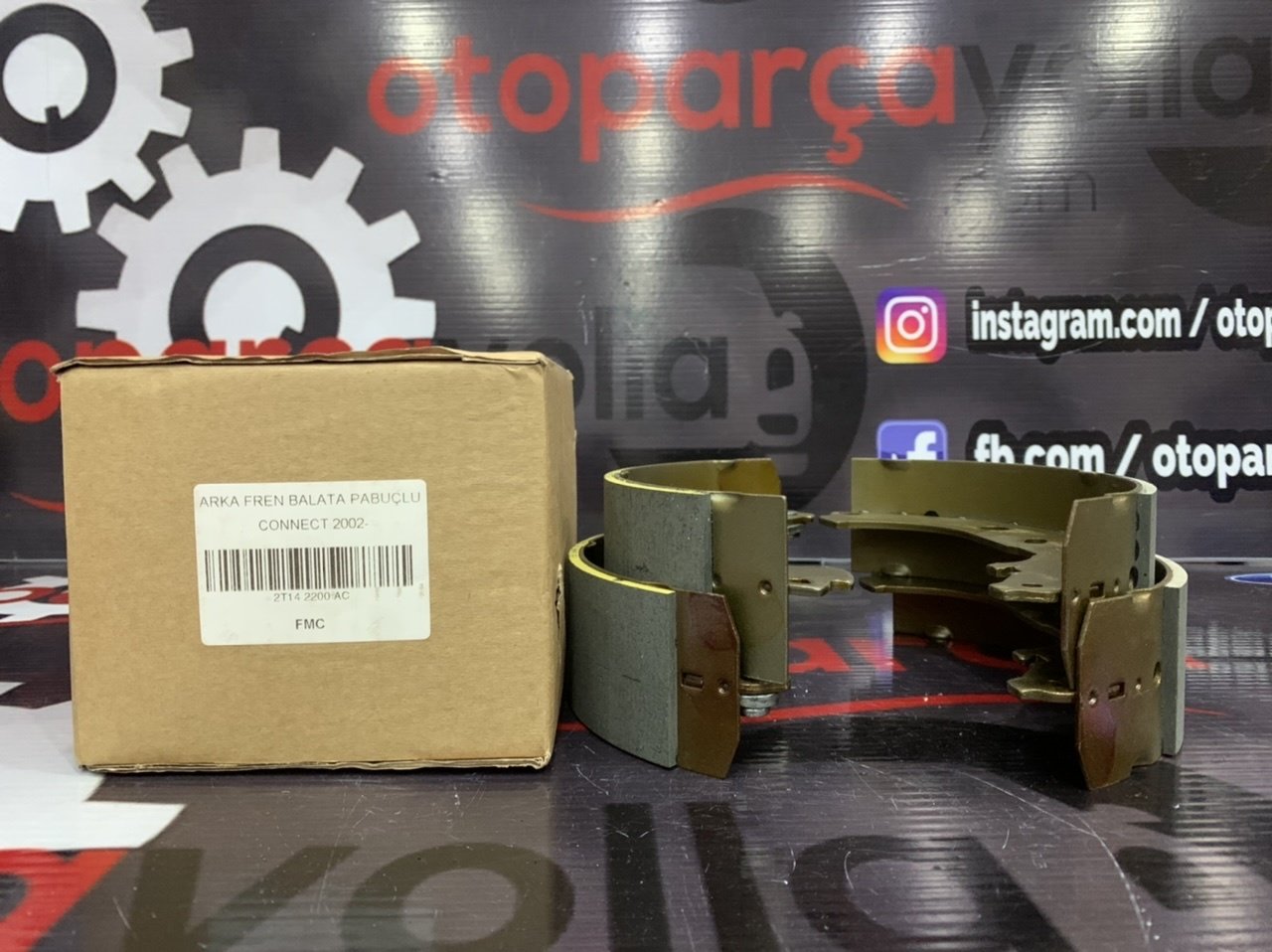 Ford Connect Fren Balatası Pabuçlu Orjinal