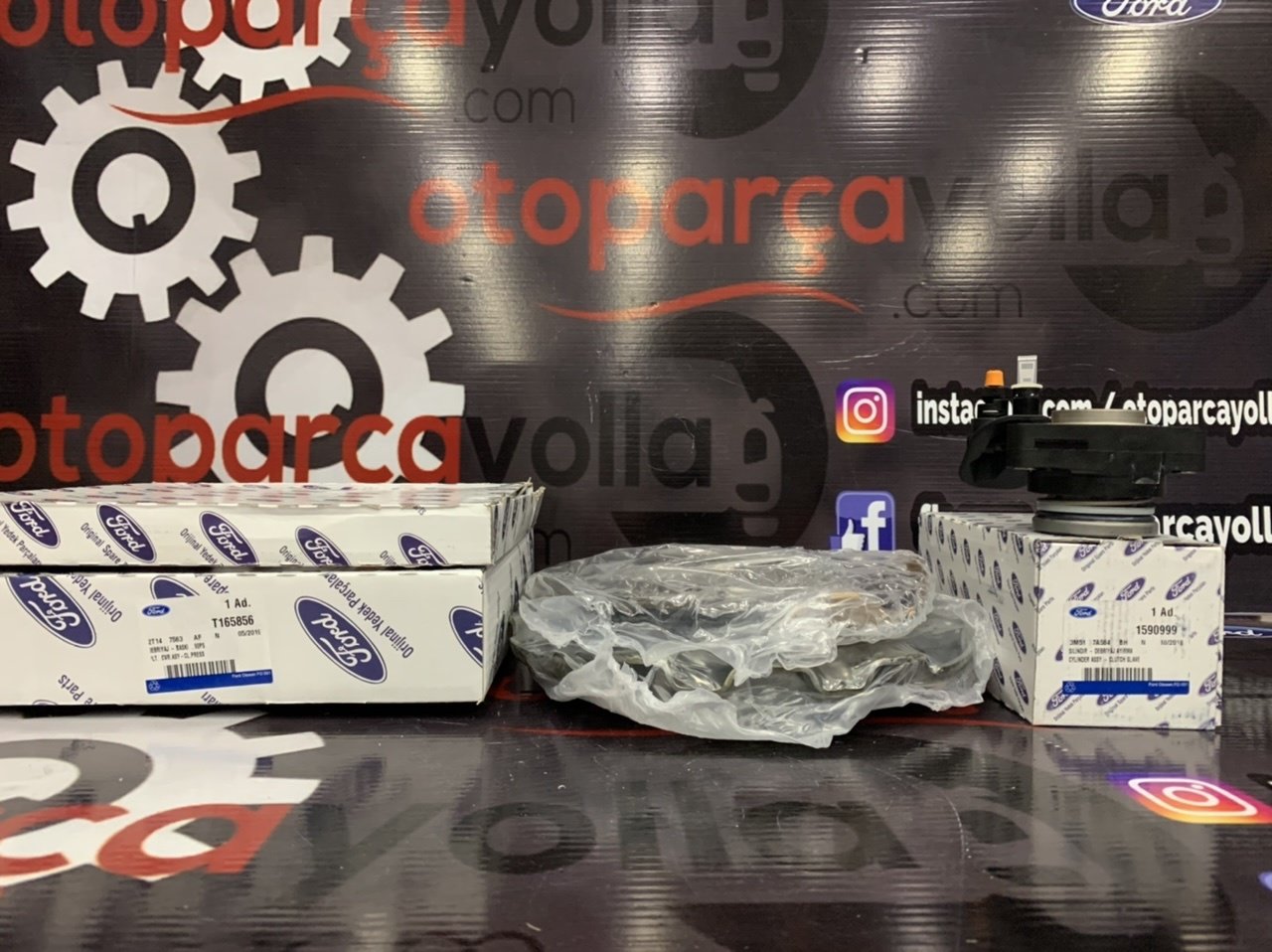 Ford Connect 90PS Baskı+Balata+Bilya Orjinal