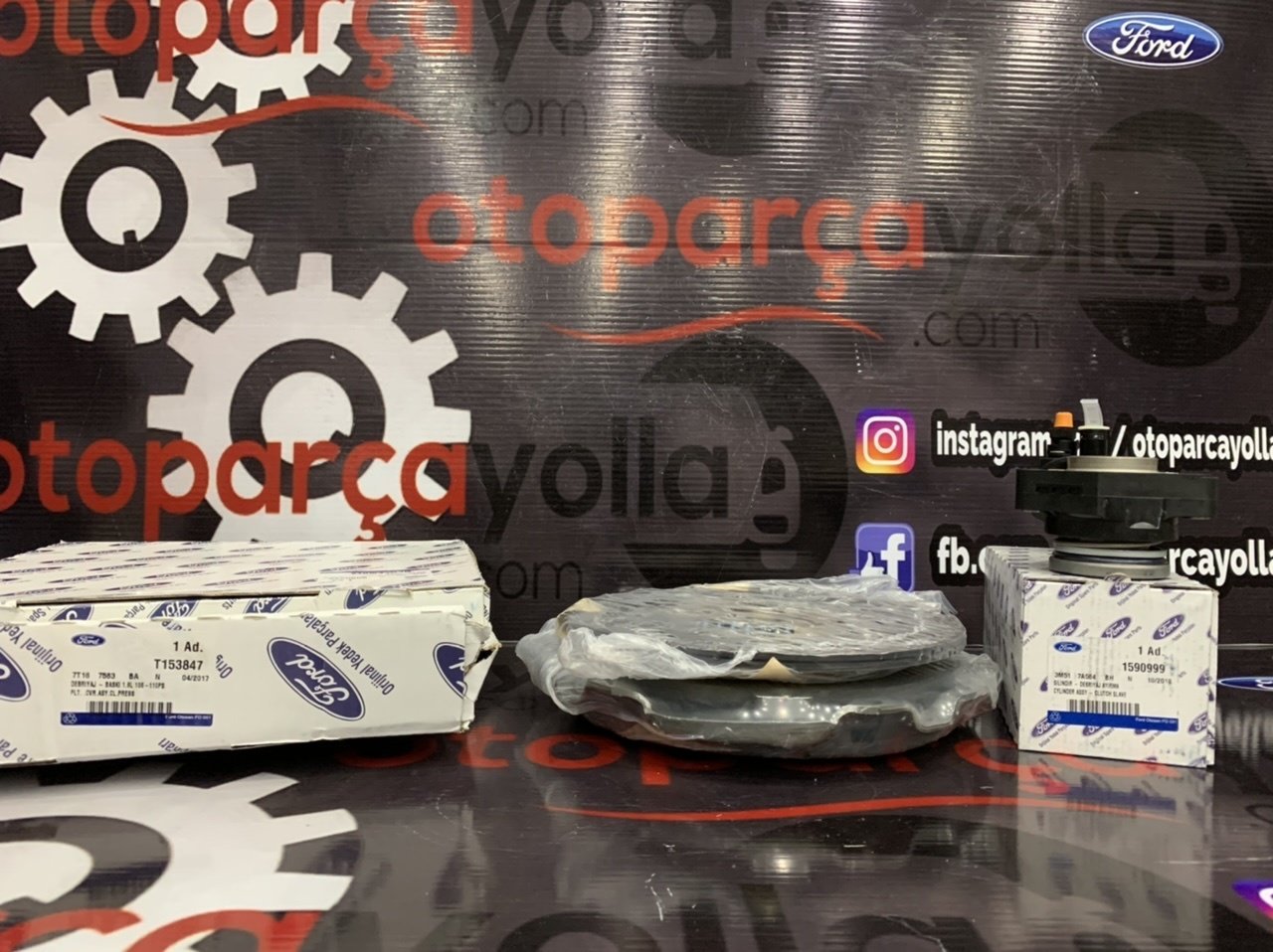 Ford Connect 110PS Baskı+Balata+Bilya Orjinal