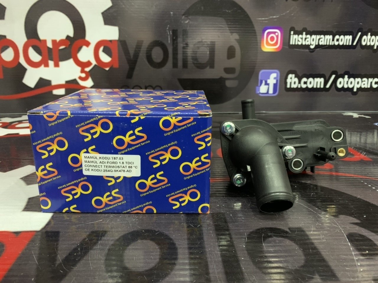 Ford Connect Termostat Gövde Komple
