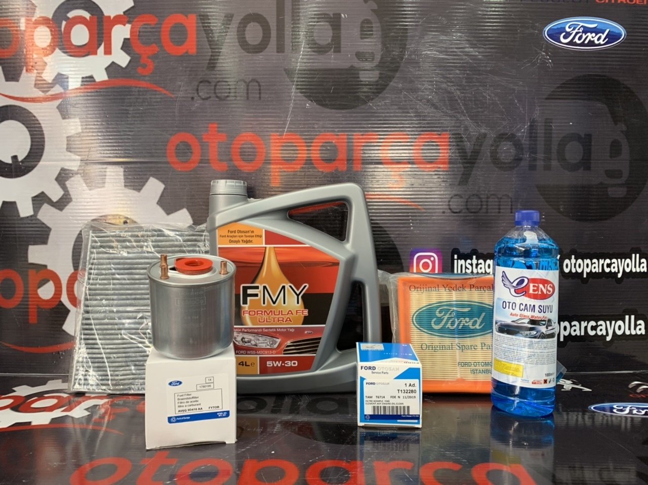 Ford Fiesta Euro5 Dizel Yağ Bakım Seti