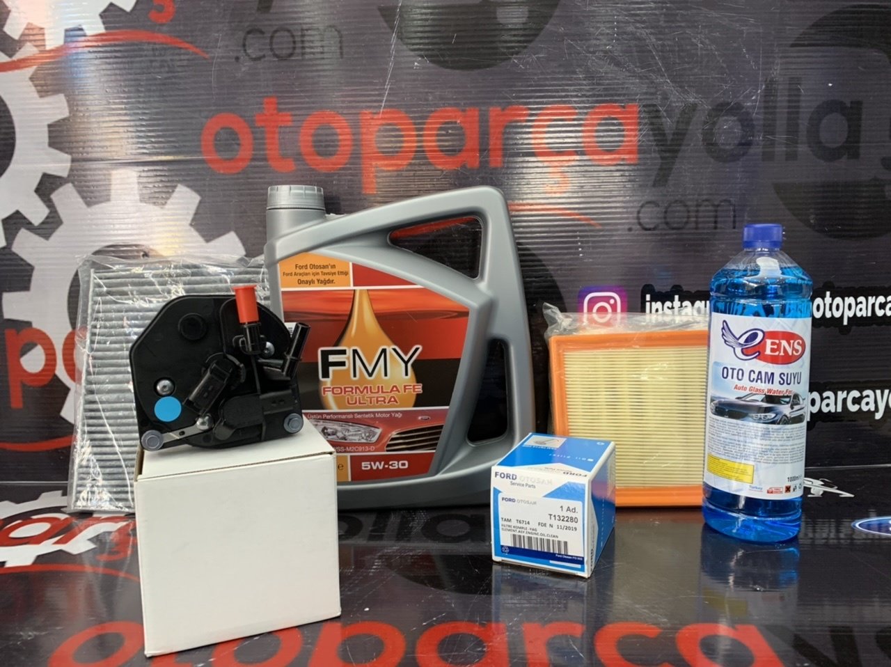 Ford Fiesta Euro5 Dizel Yağ Bakım Seti
