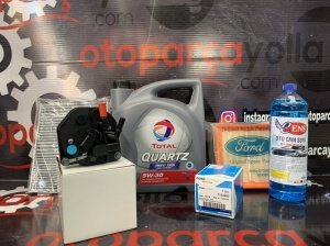 Ford Fiesta Euro5 Dizel Yağ Bakım Seti