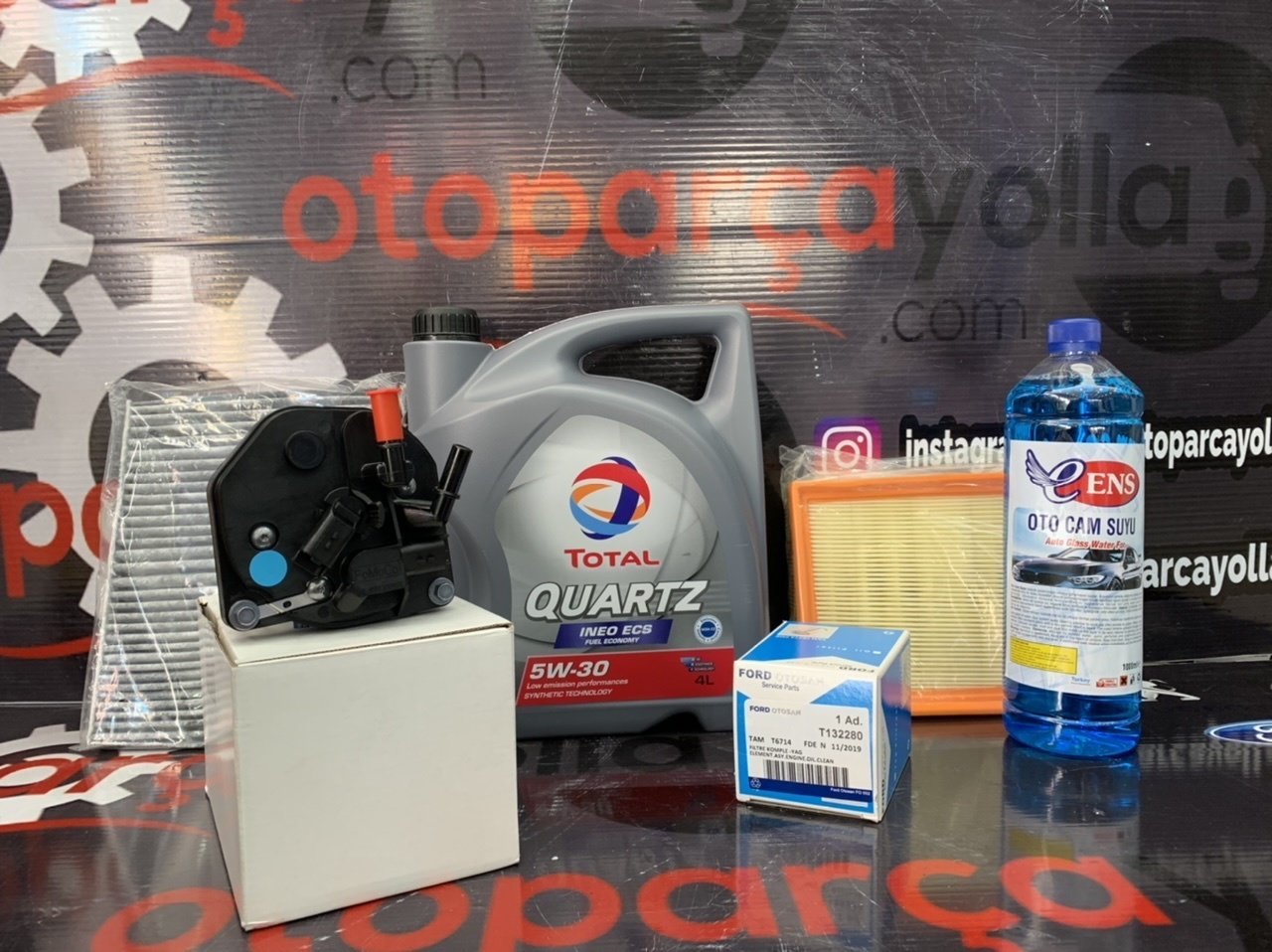 Ford Fiesta Euro5 Dizel Yağ Bakım Seti