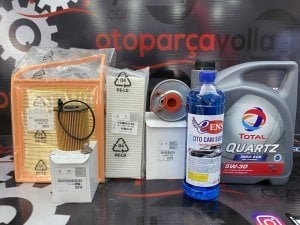 206+ Plus 1.4 Euro5 Dizel Komple Yağ Bakım Set Orjinal