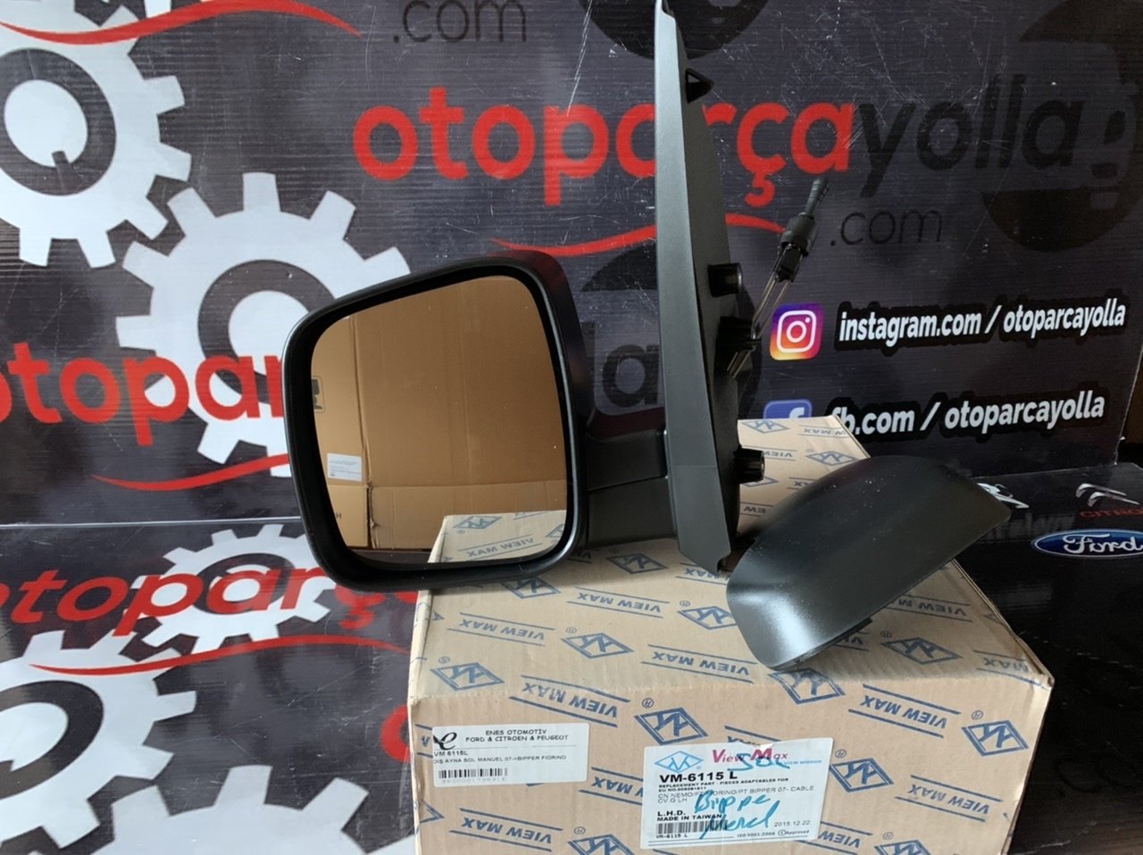 Bipper Sol Dikiz Aynası Manuel
