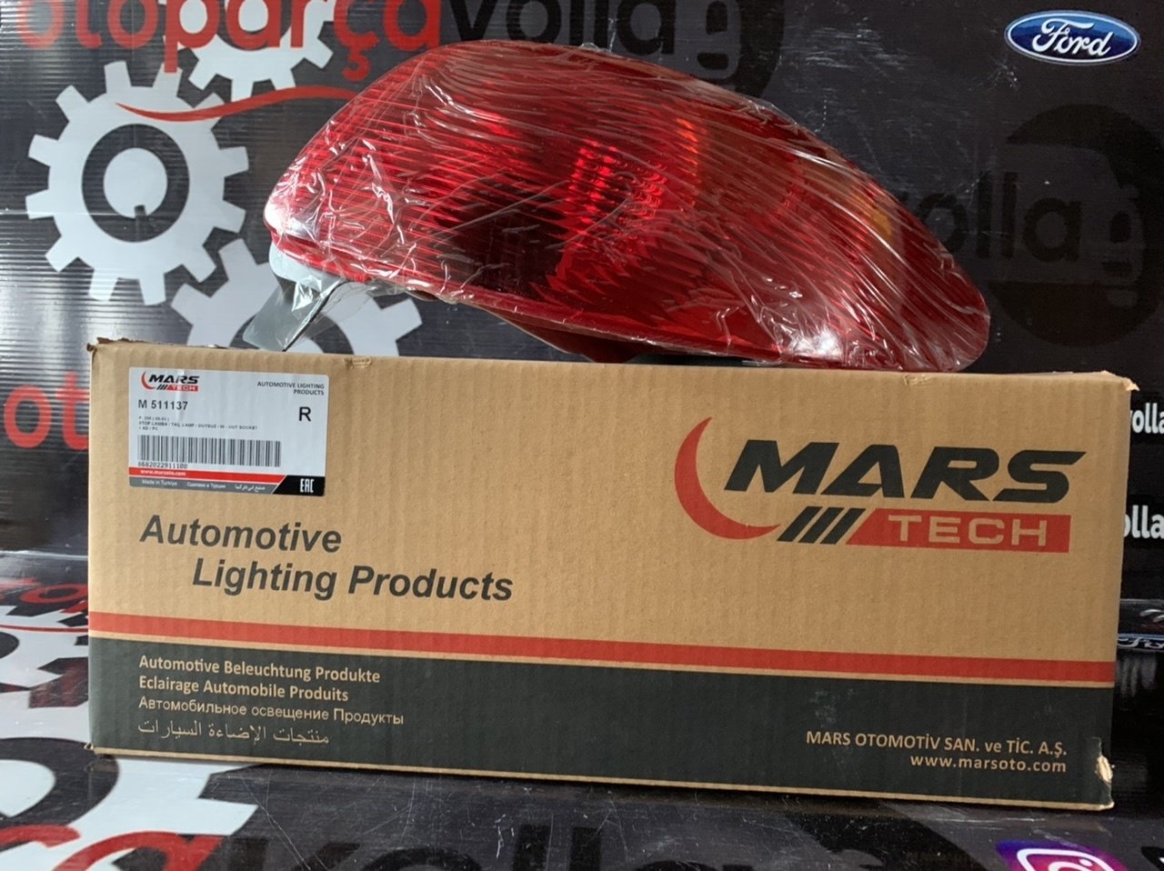 Peugeot 206 Sağ Stop Mars Marka