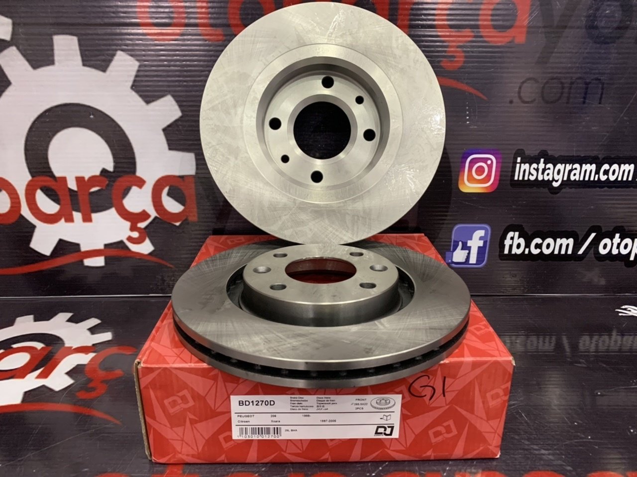 Berlingo Ön Disk Takım İthal
