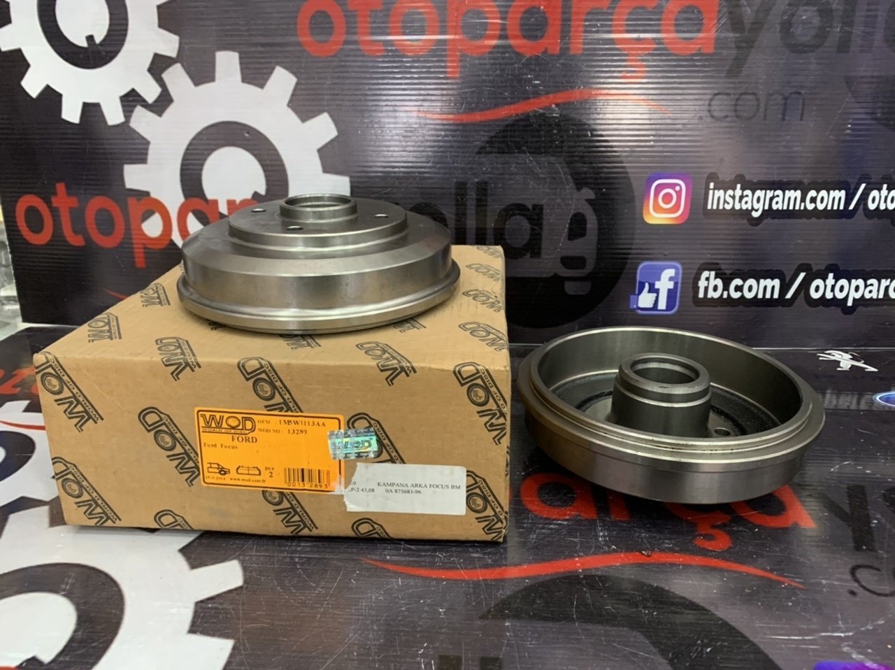 Ford Focus 98-2004 Arası Arka Kampana TAKIM 2 ADET