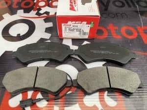 Citroen Jumper 2008-2019 Ön Fren Balata Takımı Mga Tek Kablo