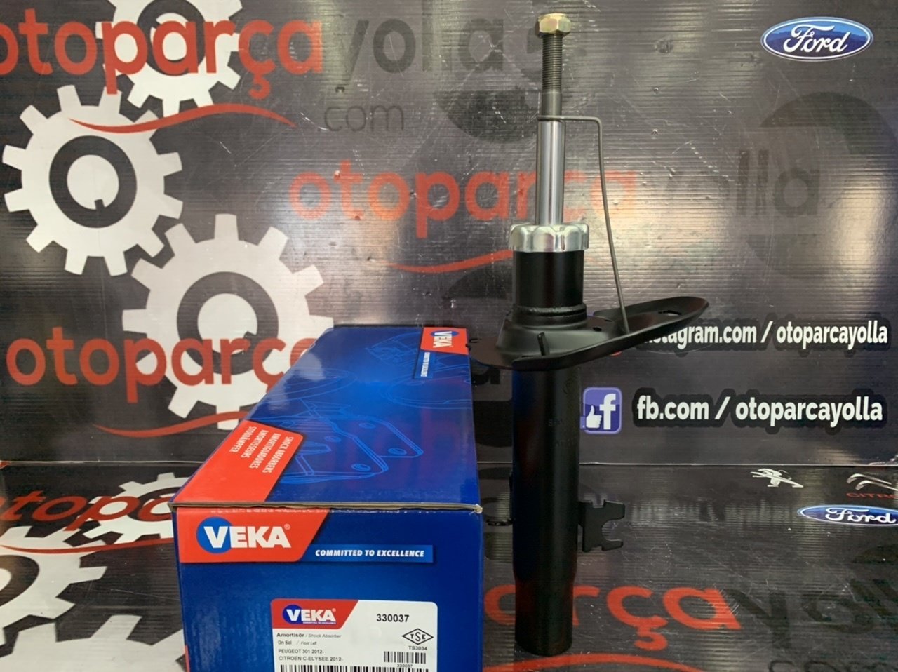 Peugeot 301 Ön Amortisör Sol Veka