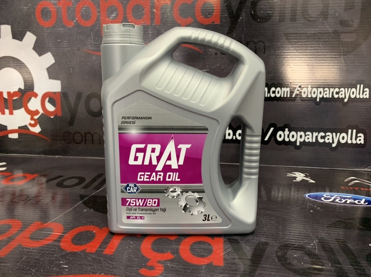 Şanzıman Yağı 75w80 3 Litre Grat