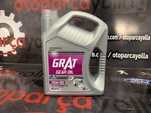 Şanzıman Yağı 75w80 3 Litre Grat