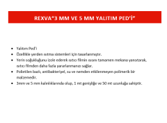 REXVA YALITIM PEDİ 5mm 50 m²