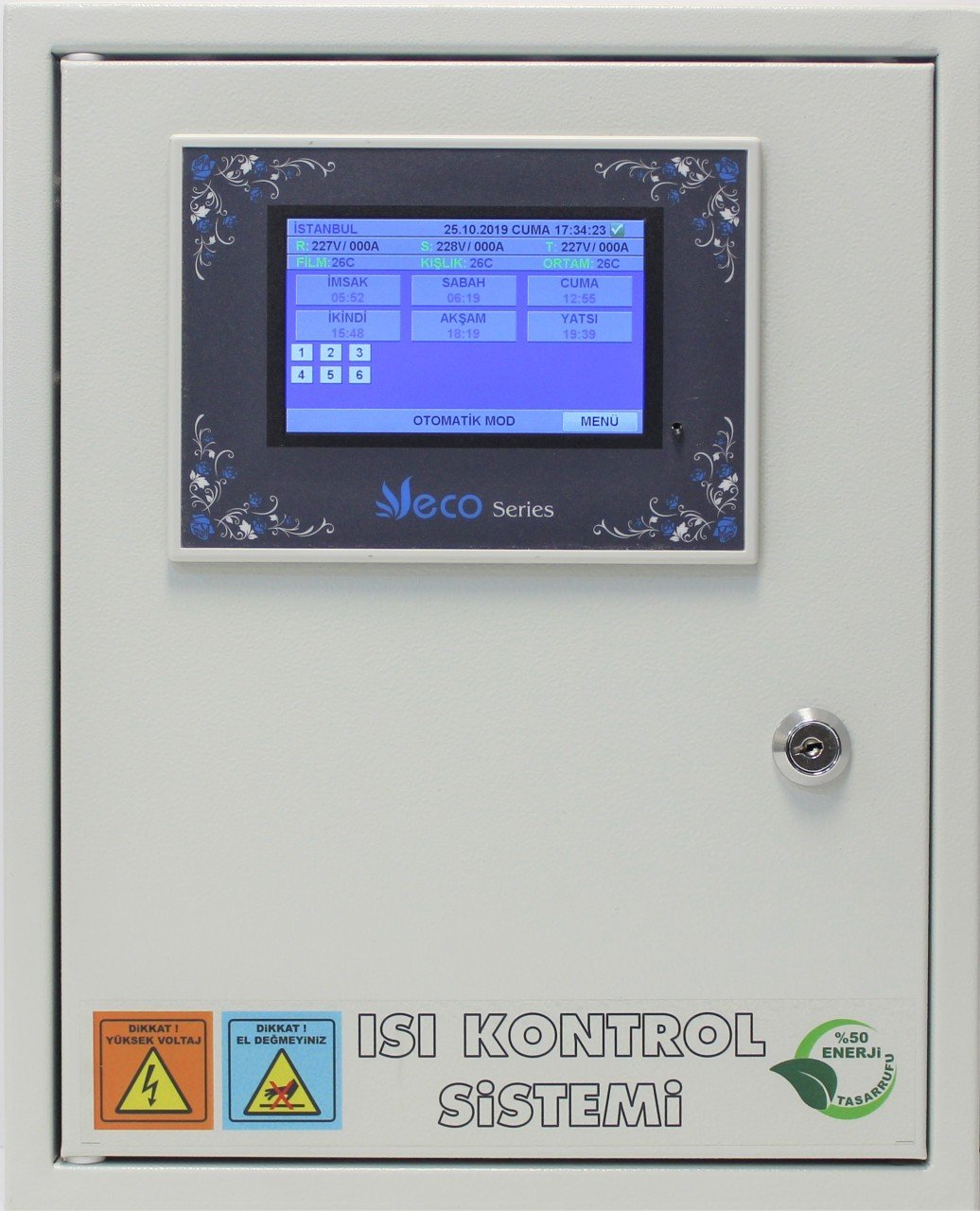 ECO-06-50 A TAM OTOMATİK KONTROL PANOSU