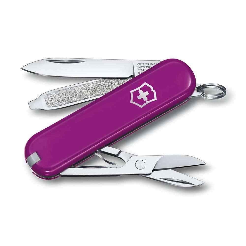 Victorinox Classic 0.6223.52G Tasty Grape İsviçre Çakısı 58mm 7F