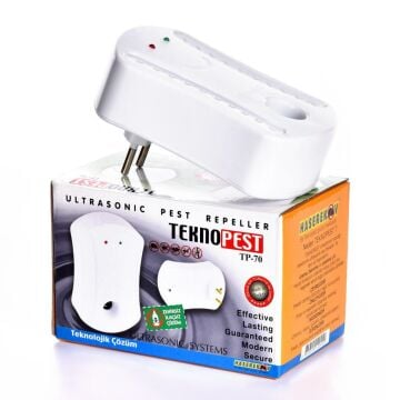 TEKNOPEST TP-70 ve TP-100 Ultrasonik Fare Haşere Kovucu Set