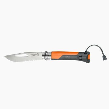 Opinel Inox 8 No Outdoor Kamp Çakısı Turuncu