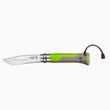 Opinel Inox 8 No Outdoor Kamp Çakısı Yeşil