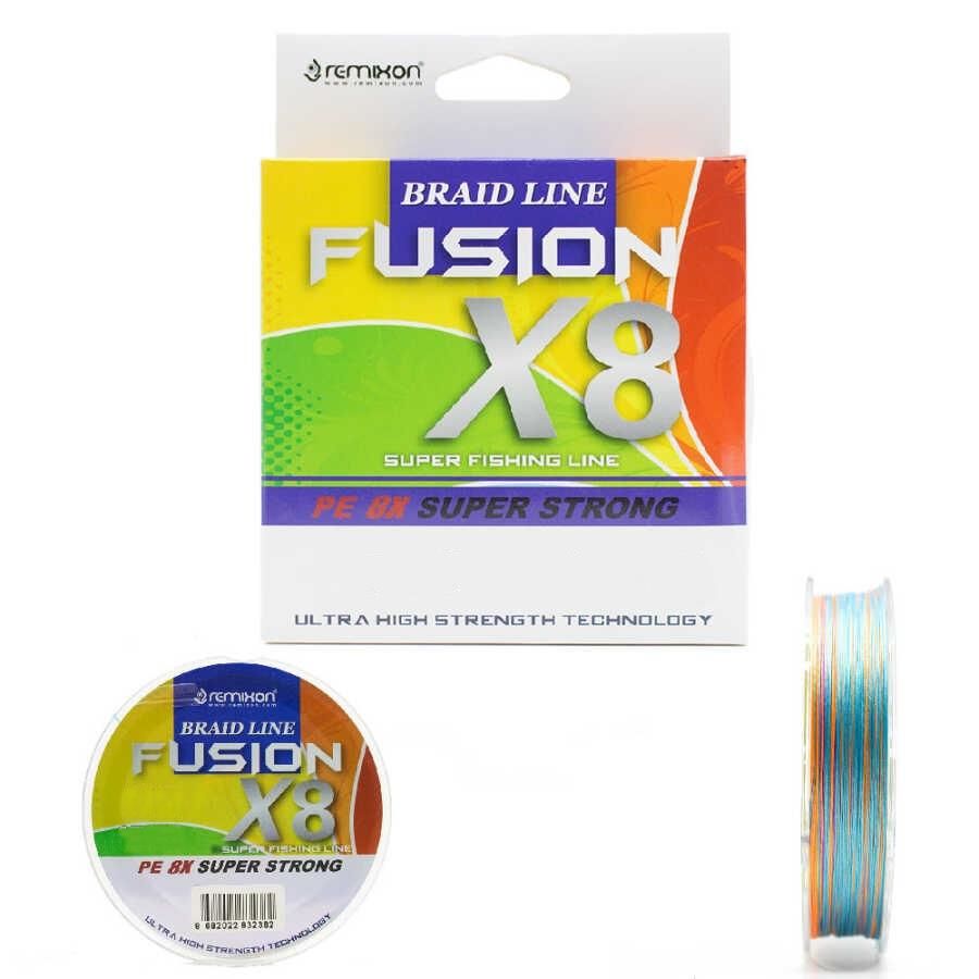 Remixon Fusion 8x 8 Kat 150m Örgü İp Misina Multicolor