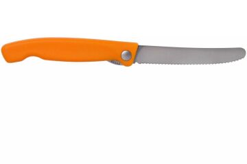 Victorinox 11cm Katlanabilir Domates Bıçağı Turuncu 6.7836.F9B