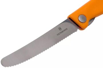 Victorinox 11cm Katlanabilir Domates Bıçağı Turuncu 6.7836.F9B