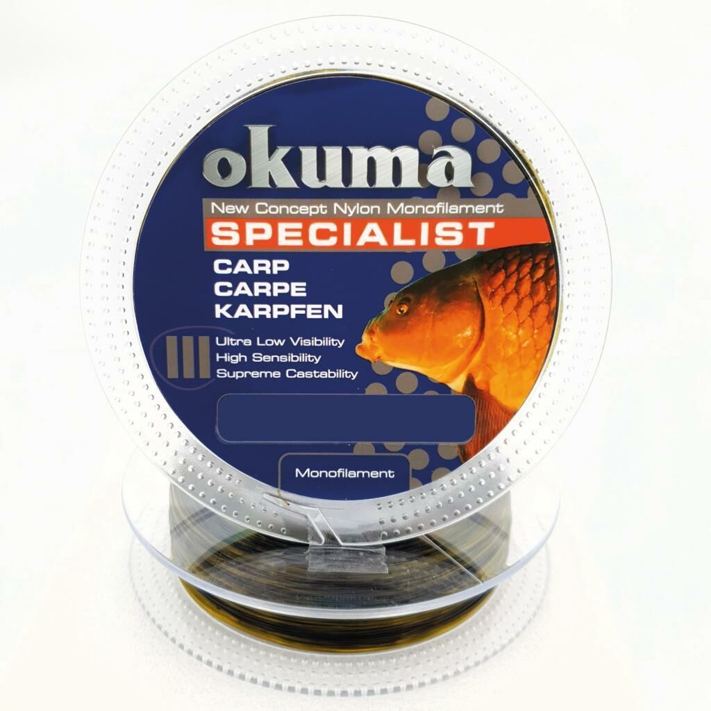 Okuma Carp Misina Sazan Avı Olta Misinası Kamufle 300m 0,28mm