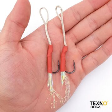 DFT Yedek Assist Hook 1308A Jigging Olta İğnesi 2 Adet