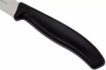 Victorinox 12cm Tırtıklı Biftek Bıçağı 2'li Siyah 6.7933.12B