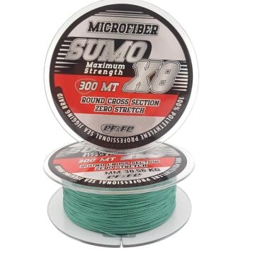 EFFE SUMO X8 300m 8 Kat Örgü İp Misina %100 PE Olta Misinası