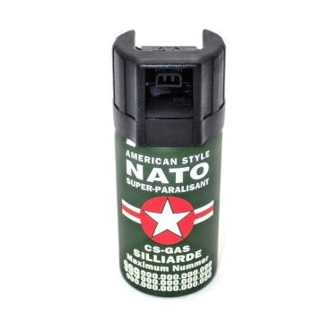 NATO Biber Gazı 40ml Taşıma KILIFLI Göz Yaşartıcı Sprey SKT:2027