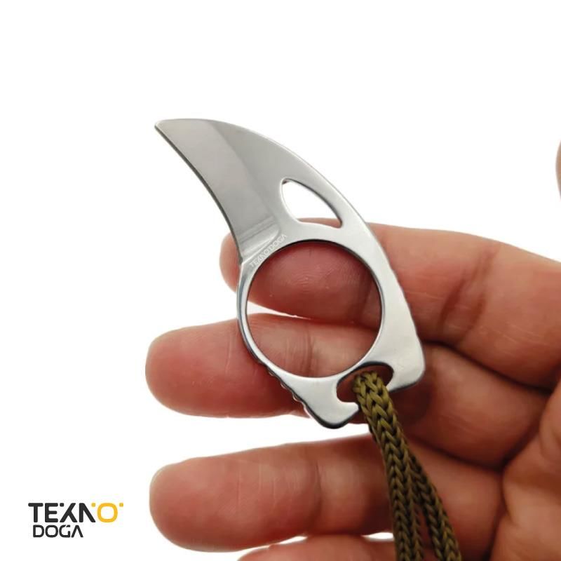 TDTX Serçe Bıçak 6cm 3mm Parmak Karambit MC6