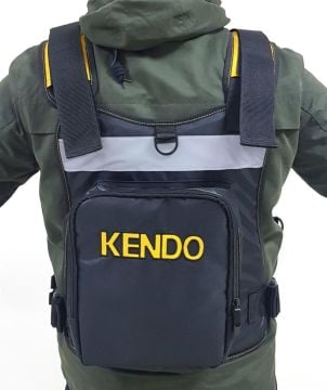 Kendo Pro Spin LRF Balıkçı Yeleği Batmaz Yelek, 2 Kutu Hediyeli