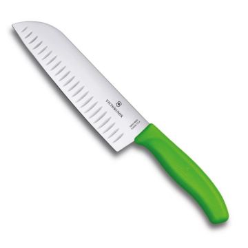 Victorinox SwissClassic 17cm Santoku Bıçağı Yeşil 6.8526.17L4B