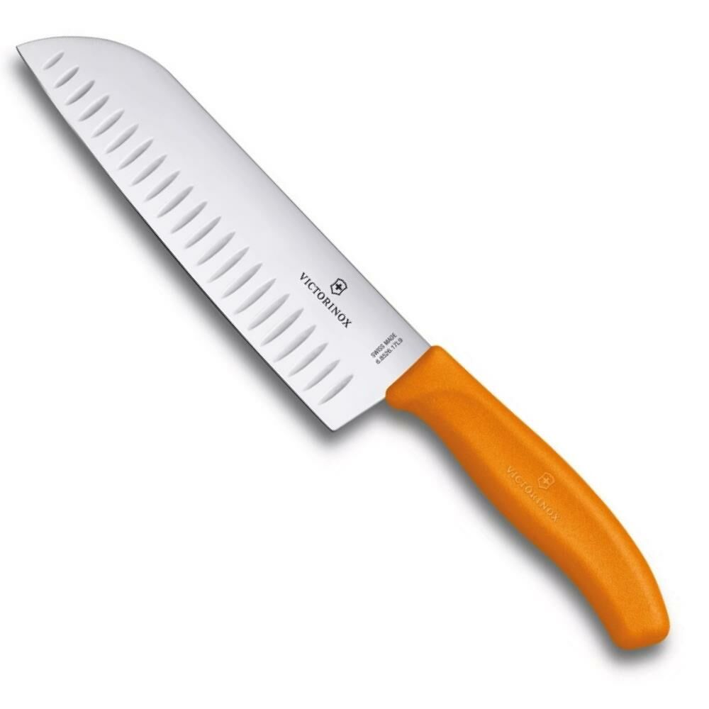 Victorinox SwissClassic 17cm Santoku Bıçağı Turuncu 6.8526.17L8B