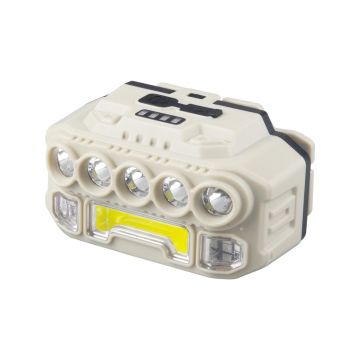 Panther 1500 Lümen XPE COB LED USB Şarjlı Kafa Lambası PT-5227