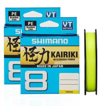 Shimano Kairiki 8 300m Örgü İp Misina Yellow Sarı