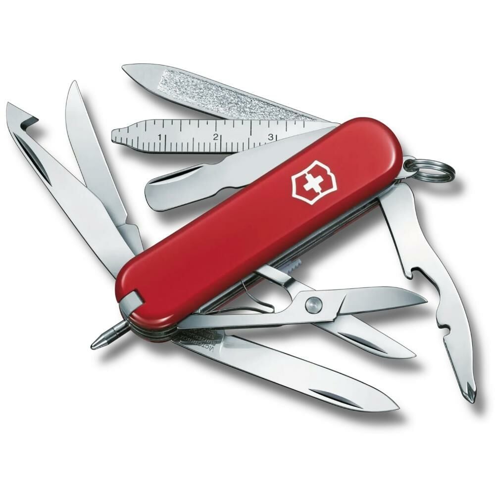 Victorinox Minichamp 0.6385 Kırmızı İsviçre Çakısı 58mm 18F