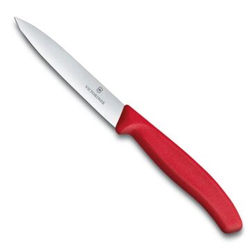 Victorinox SwissClassic 10cm Soyma Bıçağı Kırmızı 6.7701