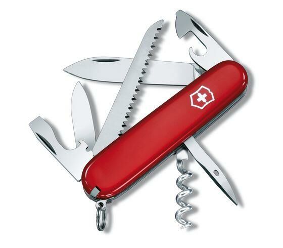 Victorinox Camper 1.3613 Kırmızı İsviçre Çakısı 91mm 13F