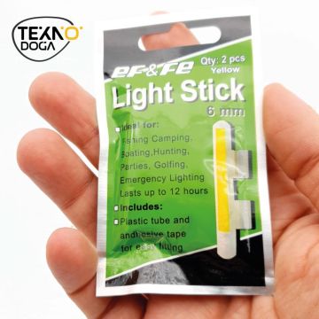EFFE Light Stick Fosforlu Balık Avı Kamış Işığı Glow 6mm 2'li