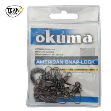 Okuma American Snap Lock Klipsli Fırdöndü