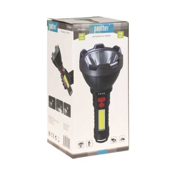 Panther 700 Lümen LED El Feneri USB Şarjlı PT-6105